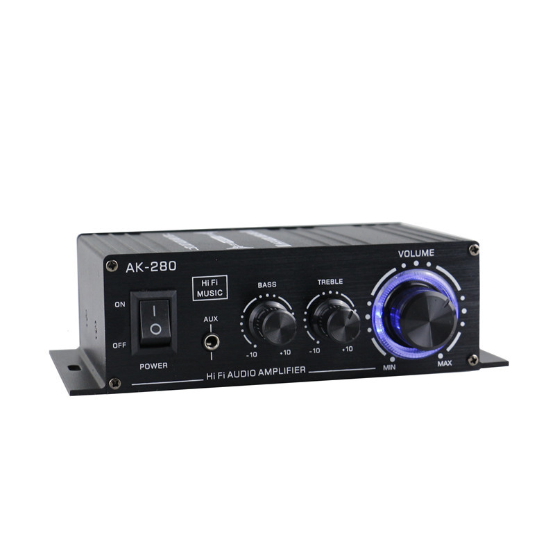 AK-280 Leistungsverstärker 12V Heißverkaufter Mini-Leistungsverstärker