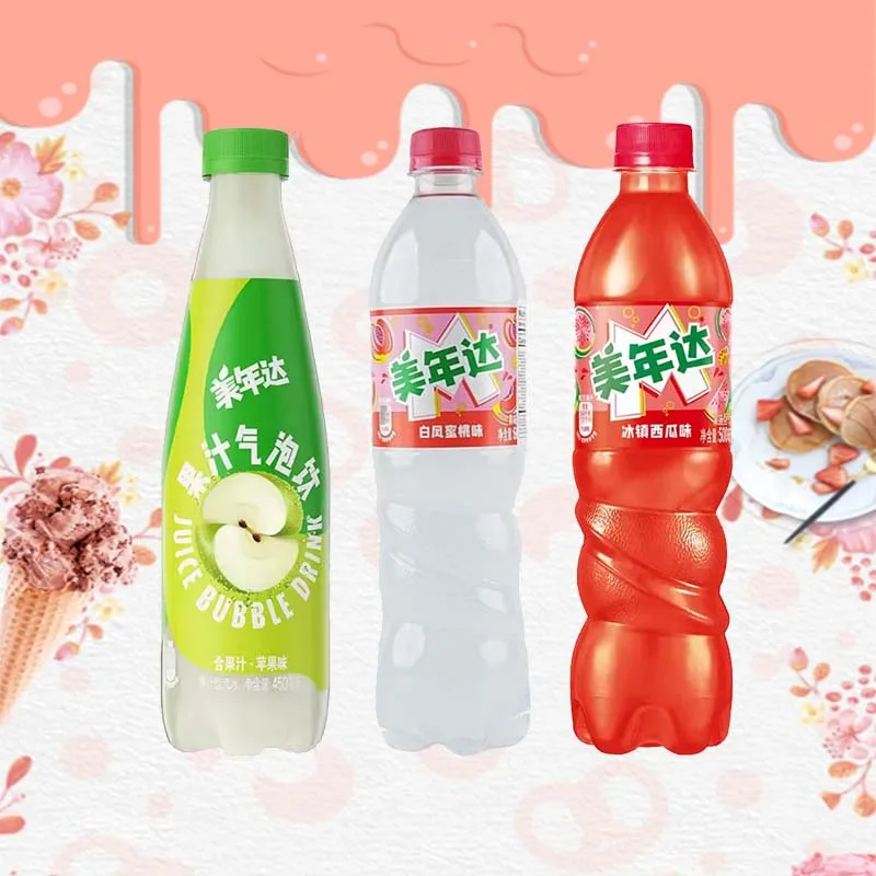 Mirinda Sparkling Warter 17.65oz(500ml)*3 bottles