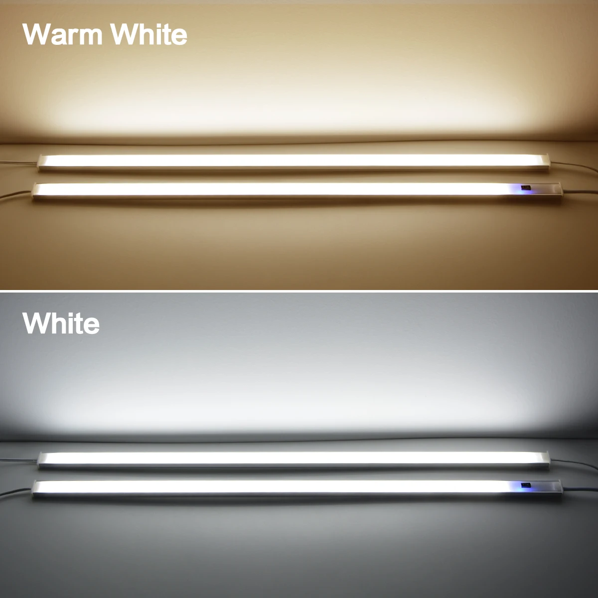 30/40/50 ซม.อลูมิเนียมโปรไฟล์ USB LED Bar Light Strip 5V มือ Scan Motion Sensor โคมไฟห้องครัวห้องน้ําห้องนอนตู้แสง