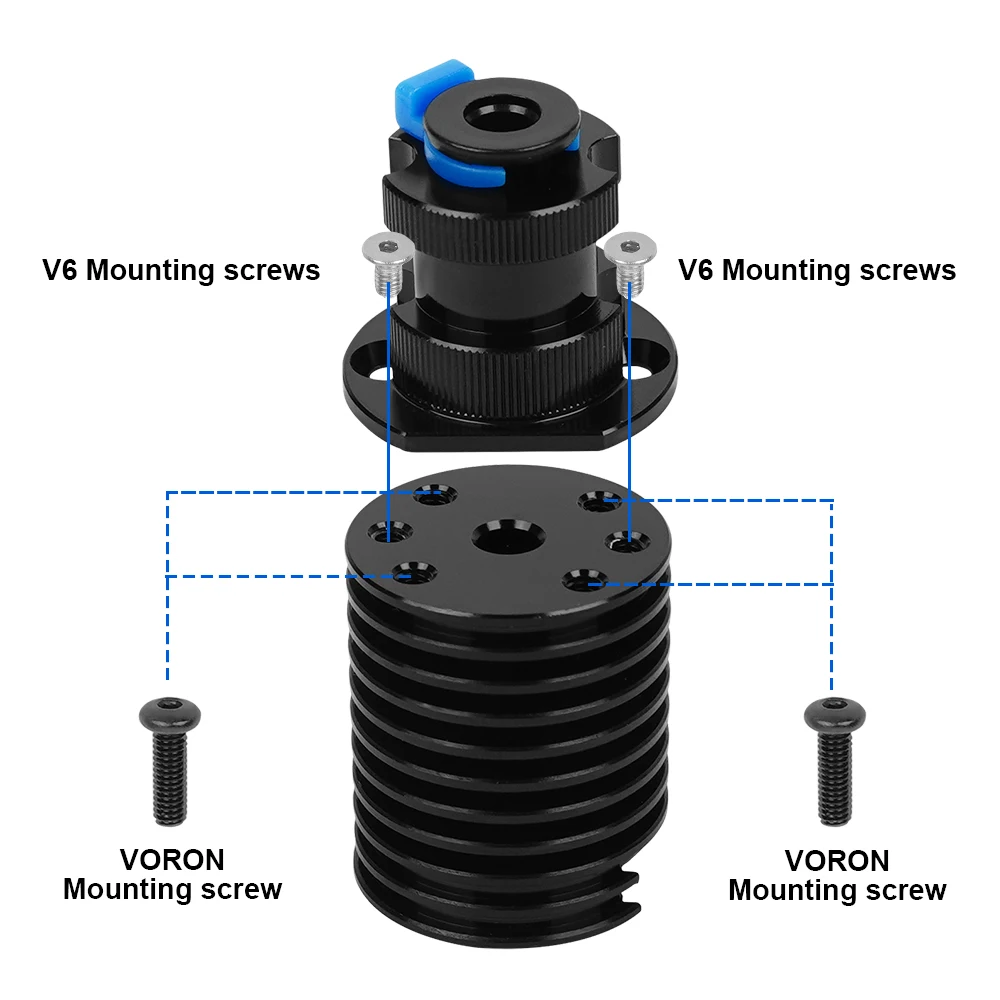E3D Revo เซรามิคเครื่องทําความร้อน Extrusion kit 104NT Thermistor Fast เครื่องทําความร้อน Core Hotend Kit สําหรับ E3d V6 3D เครื่องพิมพ์ Voron Hot End
