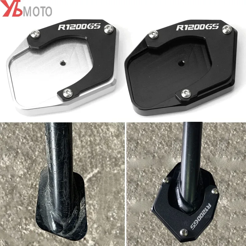 Для BMW R1200GS 2007-2011 2012 R 1200 GS adv Adventure 2008-2011 2012, алюминиевая боковая подставка для мотоцикла, подставка для увеличения, поддержка