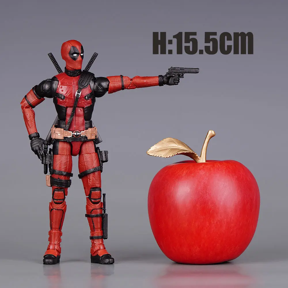 Deadpool & wolverine figura de ação x-men conjunta móvel novos mutantes wilson quadrinhos wade conjunta modelo móvel filme brinquedos para crianças