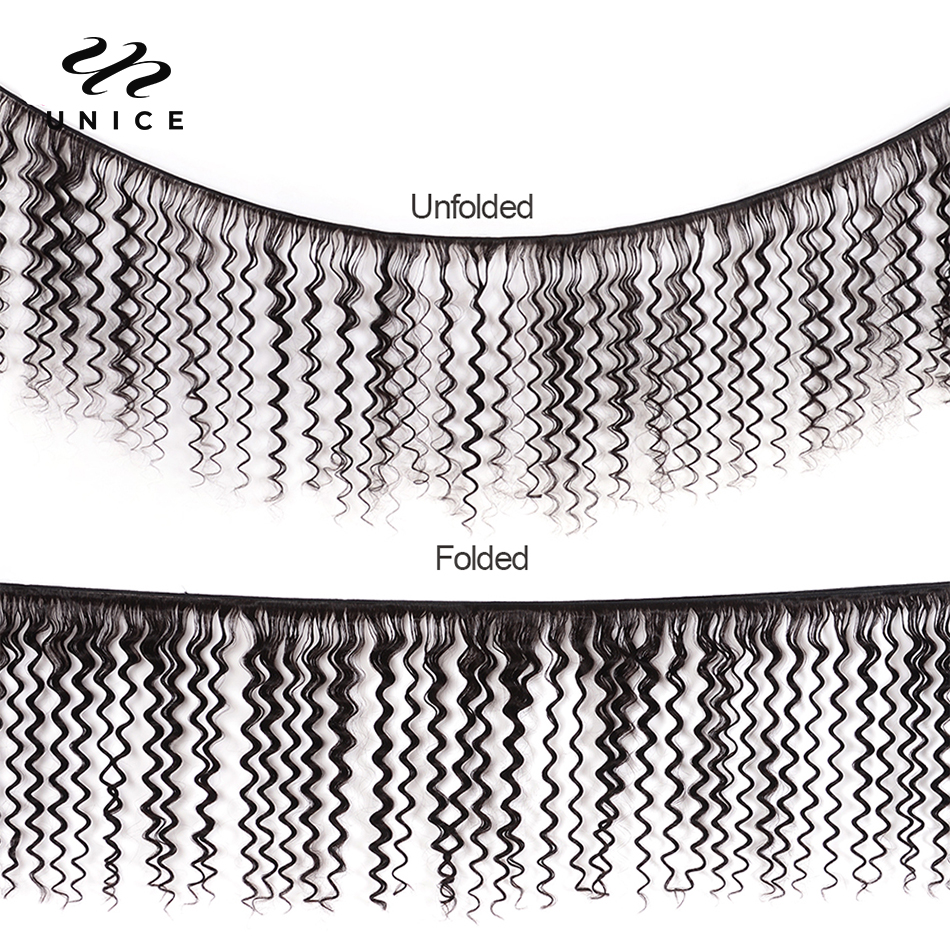 Unice-peruvianディープウェーブナチュラルヘアロット、レミーヘアウィーブ、100% 人間の髪の毛、12-26インチ、1個、3個、4個
