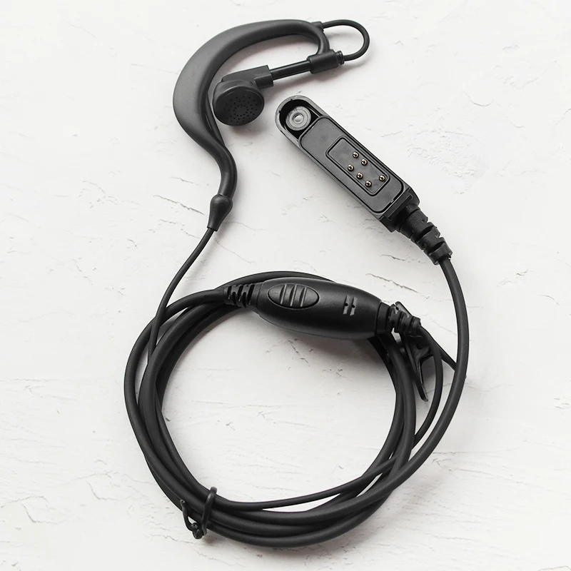 Baofeng Wasserdichtes Walkie-Talkie, Zwei-Wege-Radio, UV-9R, Ohrhaken, PTT-Mikrofon-Headset für UV9R Pro UV-82WP UV-9R PLUS BF-9700 UV-XR