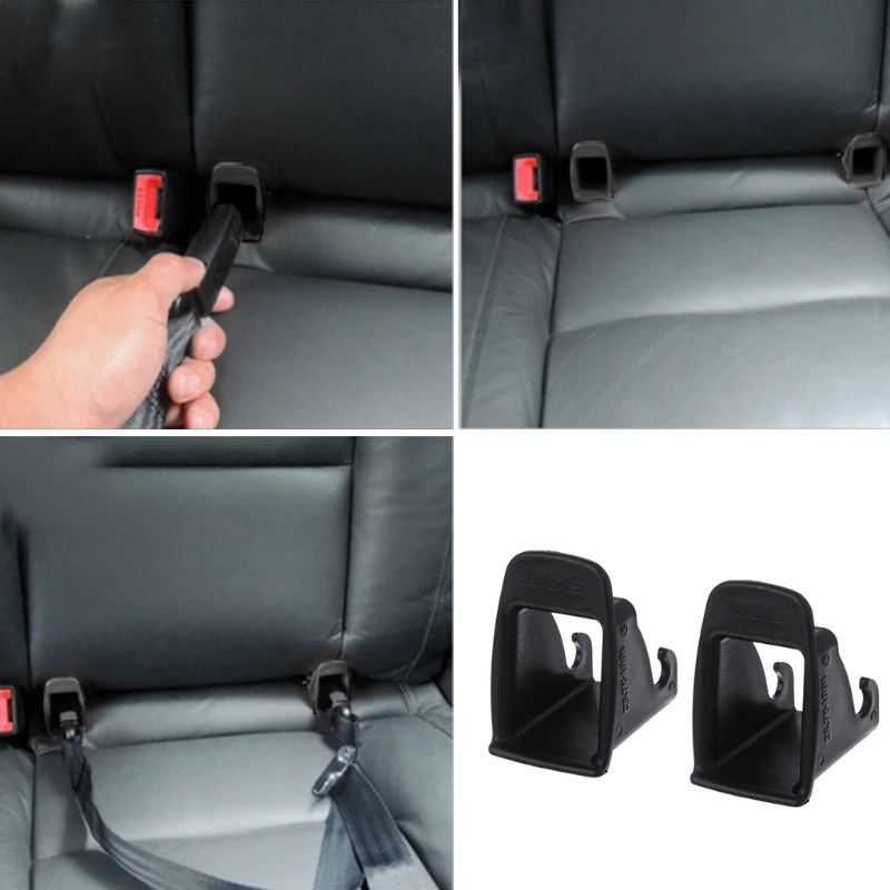 1คู่รถเด็กที่นั่ง ISOFIX เข็มขัด Connector ท่องเที่ยว
