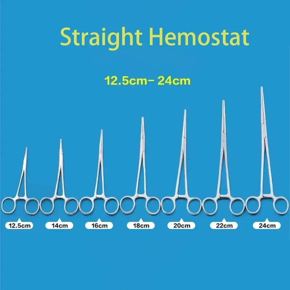 Ferramenta de corte de ponta curvada/reta, pinça hemostática, braçadeira de cabelo para animais de estimação, alicate de travamento de pesca, ferramentas de depilação, ferramenta manual