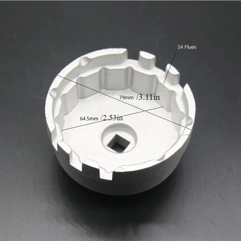 Профессиональный алюминиевый автомобильный ключ для масляного фильтра, ключ Hattype для Toyota Prius Corolla Rav4 Lexus, автомобильные аксессуары, автозапчасти