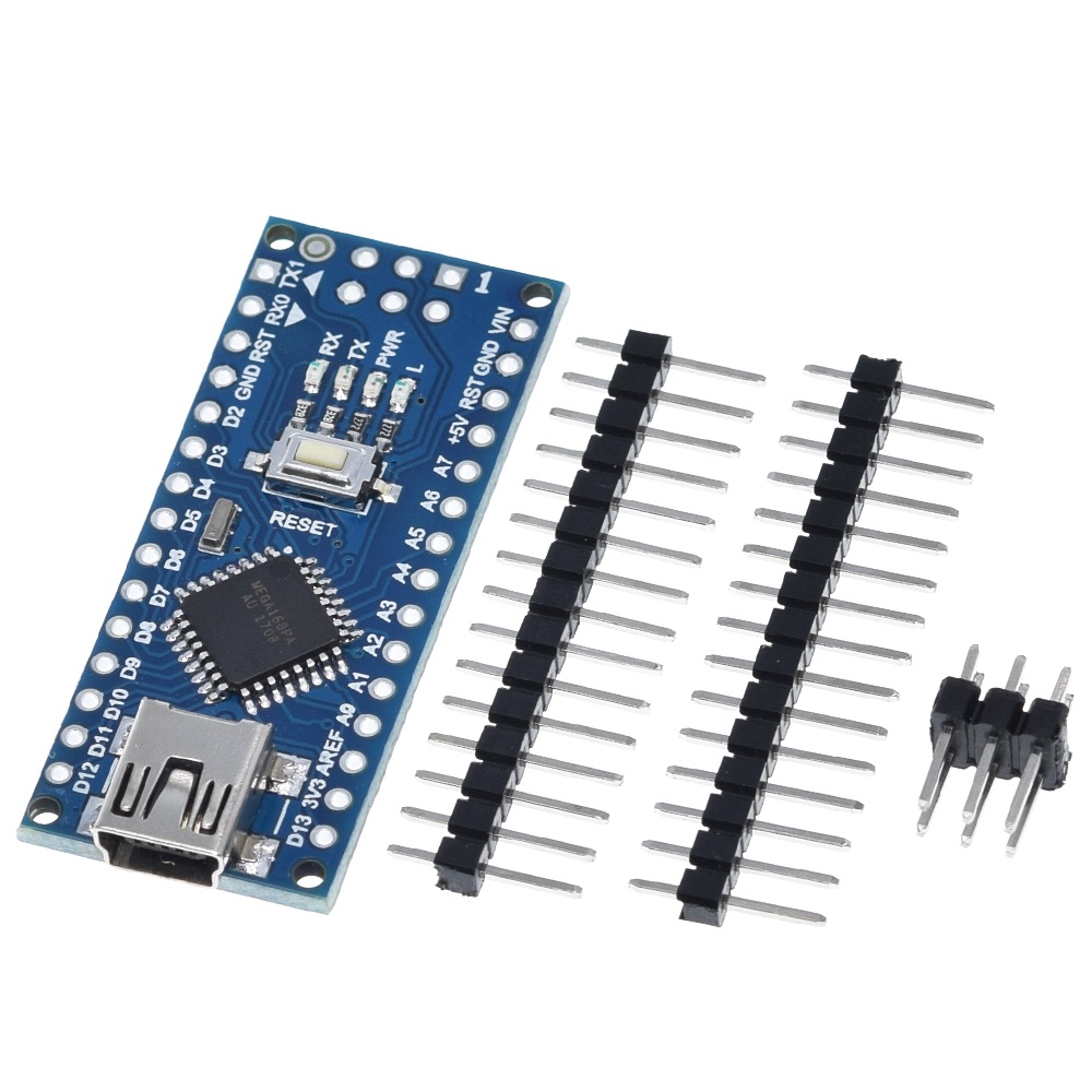 Controlador TZT Nano Atmega168 compatible con arduino nano Atmega168PA-AU CH340 CH340C reemplazar el controlador USB CH340G