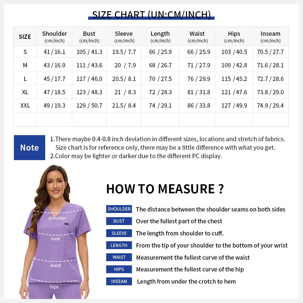 Uniformes de trabalho com decote em v, cor sólida, homens e mulheres, escova de mãos, roupas para tosa de animais de estimação, médico hospitalar, enfermeira, lavagem das mãos, uniformes de trabalho
