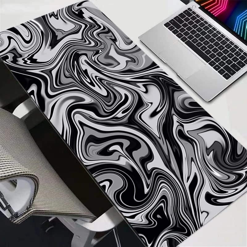 แผนที่ภูมิประเทศไม่มีรอยต่อMousepad Custom Homeแป้นพิมพ์คอมพิวเตอร์Padโต๊ะแล็ปท็อปSoft Anti-SlipตารางXX Big Mouse Pad