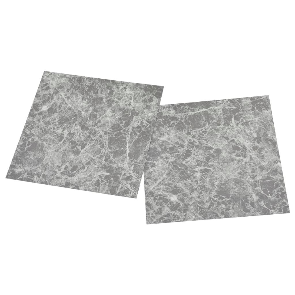 Selbstklebendes PVC-Filesen-Set 55-teilig – Betongrau, 5,11 m2 – perfekt für Bodenrenovierung