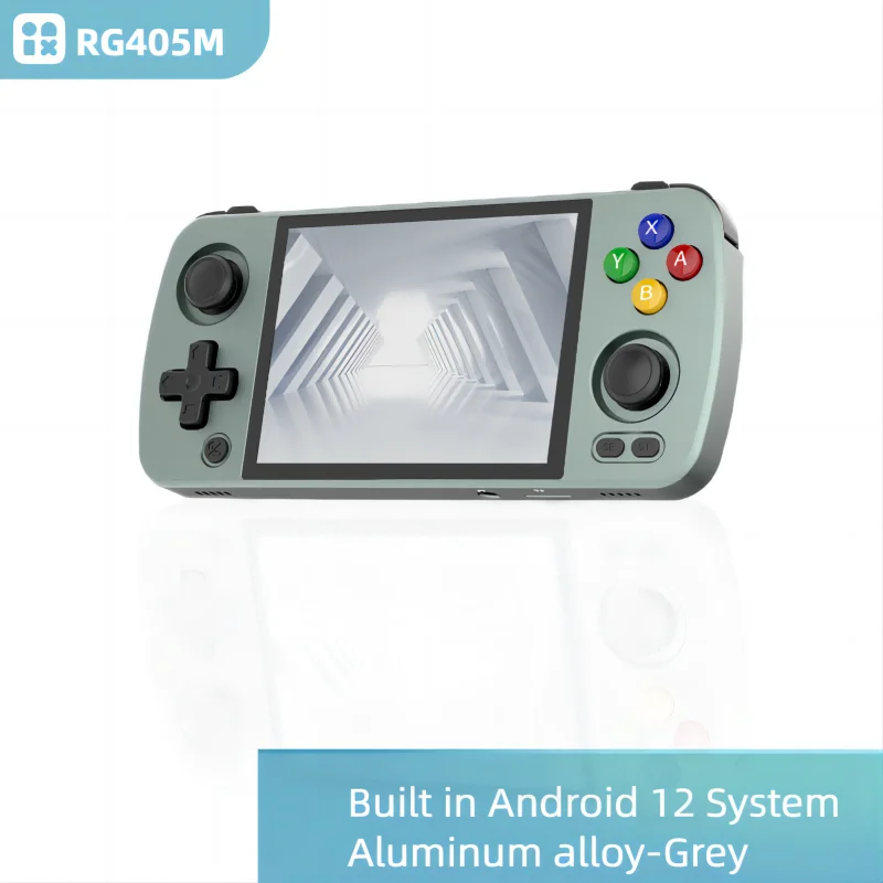 RG405M Console di gioco portatile 4 pollici IPS Touch Screen T618 CNC/lega di alluminio Android 12 portatile Retro - AliExpress