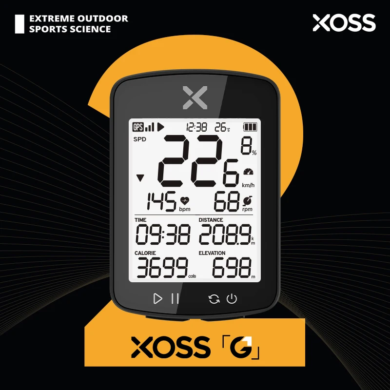 XOSS G2 G2 Plus จักรยานคอมพิวเตอร์ไร้สาย GPS ขี่จักรยาน Speedometer Roadbike MTB กันน้ํา ANT + CADENCE ความเร็วสมาร์ทจักรยานคอมพิวเตอร์