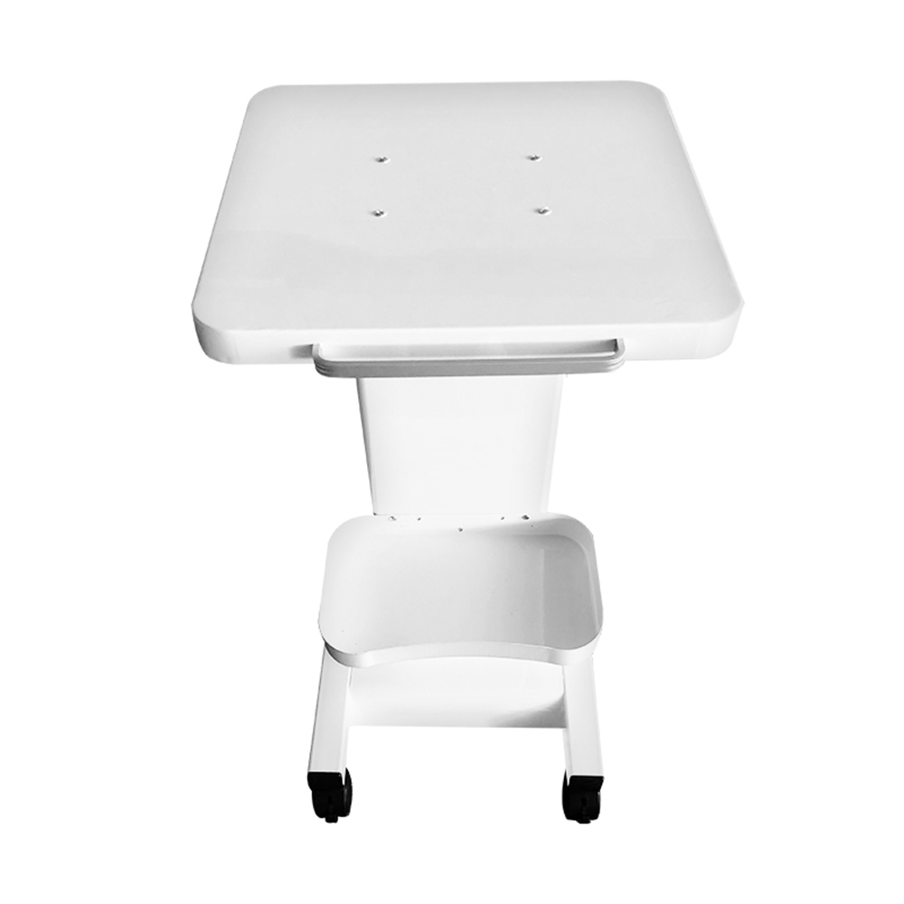 Carrello per salone Carrello per strumenti di bellezza con presa e ripiano per rack di stoccaggio a puleggia 220 V/110 V