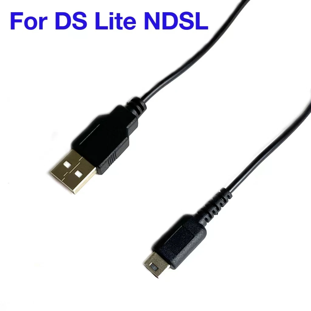 1pcs USB Data Charger Charging Power Cable Cord for DS Lite DSL NDSL For NDSi 3DS New 3DS XL LL NDS GBA SP
