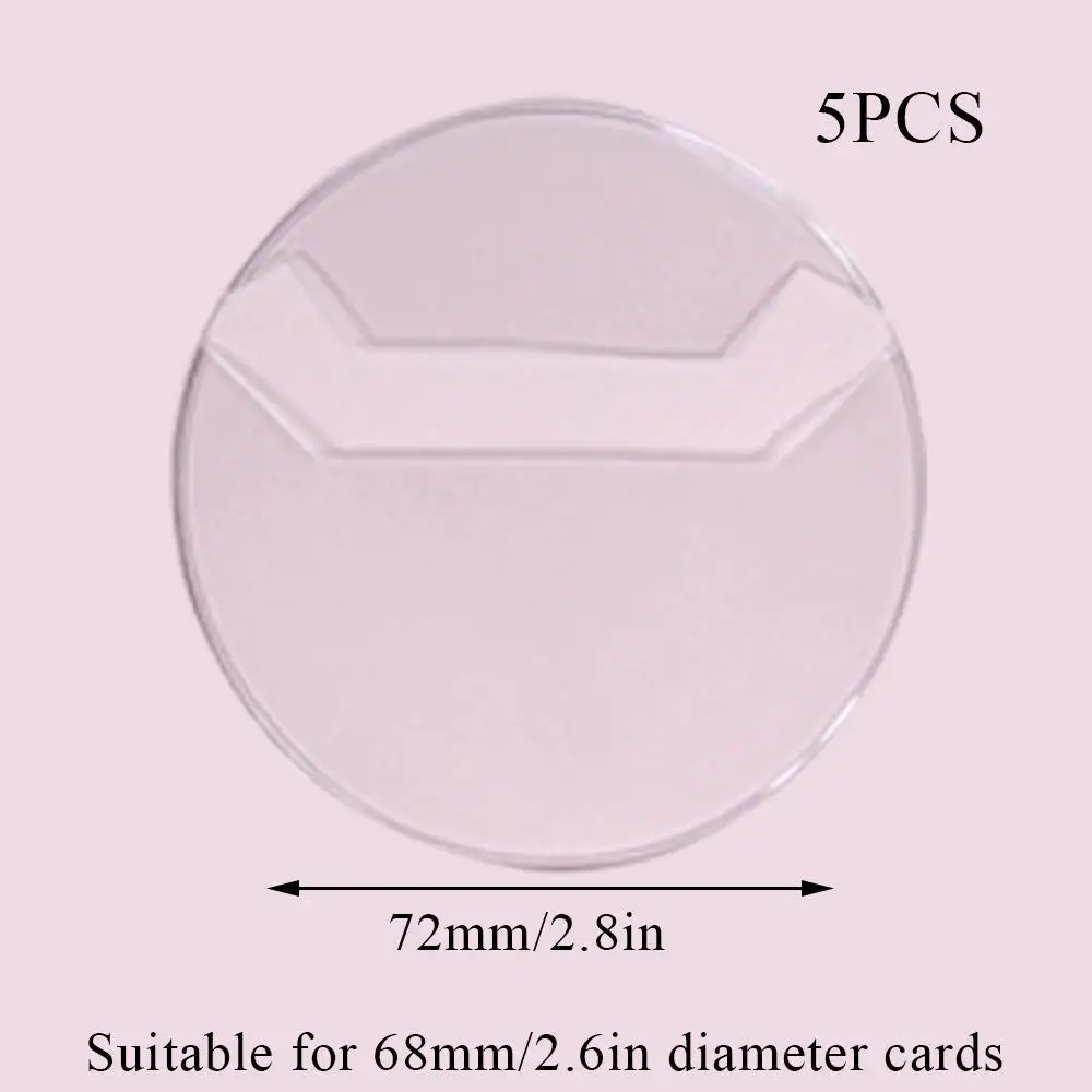 5 ชิ้น Ita กระเป๋า Pin กรณี Badge Protector โปร่งใสสําหรับอะนิเมะ Badge Pins ตกแต่งการ์ตูนญี่ปุ่น Ita กระเป๋าอุปกรณ์เสริม