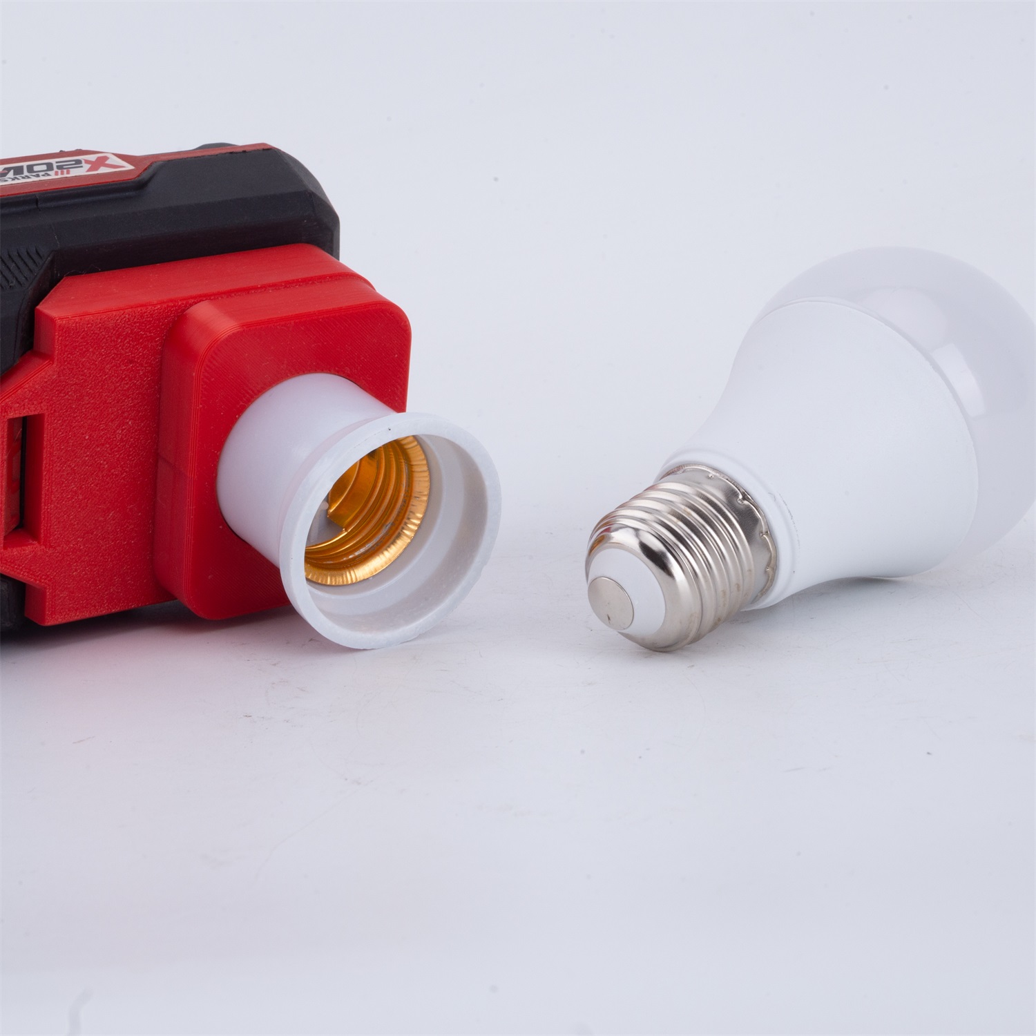 5W LED Work Light E27 Bulb For Lidl  Parkside X20V Team Lithium Battery Indoor and outdoor Portable Light Lamp (NO Battery )