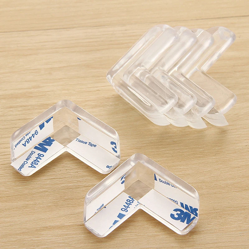 4/8/12/16PCS Baby Safety Silicone Protector Table Corner Edge Protection Cover Electric Socket Children Anticollision Guards