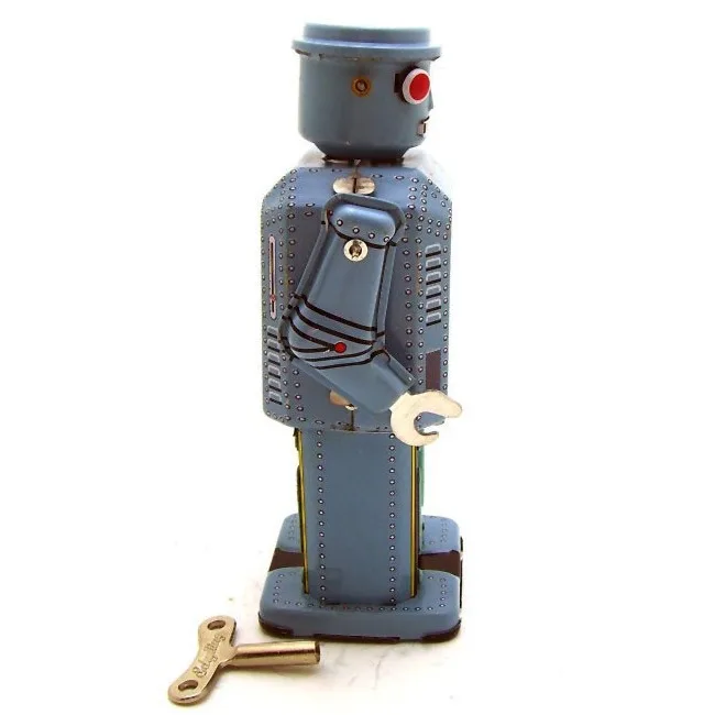 MS416 大きな目のロボットレトロノスタルジックなコレクション工芸品ギフトクリエイティブホーム装飾品ブリキのおもちゃ