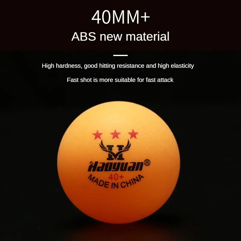 プロフェッショナル 3 スターピンポンボール新しい ABS プラスチック卓球ボール 3 スター 2.8 グラム 40 + ミリメートルピンポンボール試合トレーニングボール