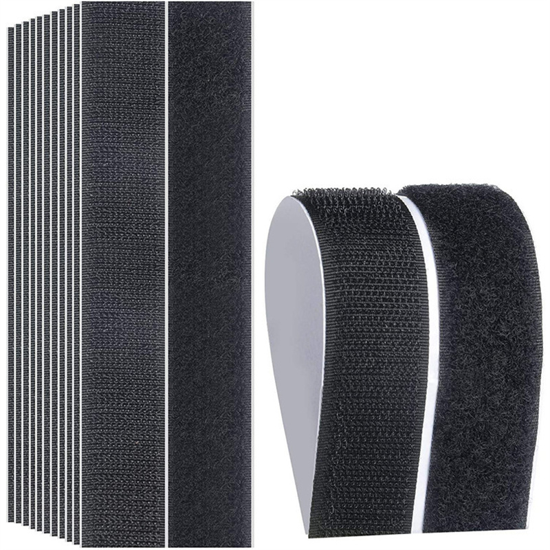 1M Mạnh Mẽ Tự Dính Móc Và Vòng Băng Buộc Đôi Băng Keo 2 Mặt Có Keo Dán Belcro Coser 16/20/30/50/100Mm