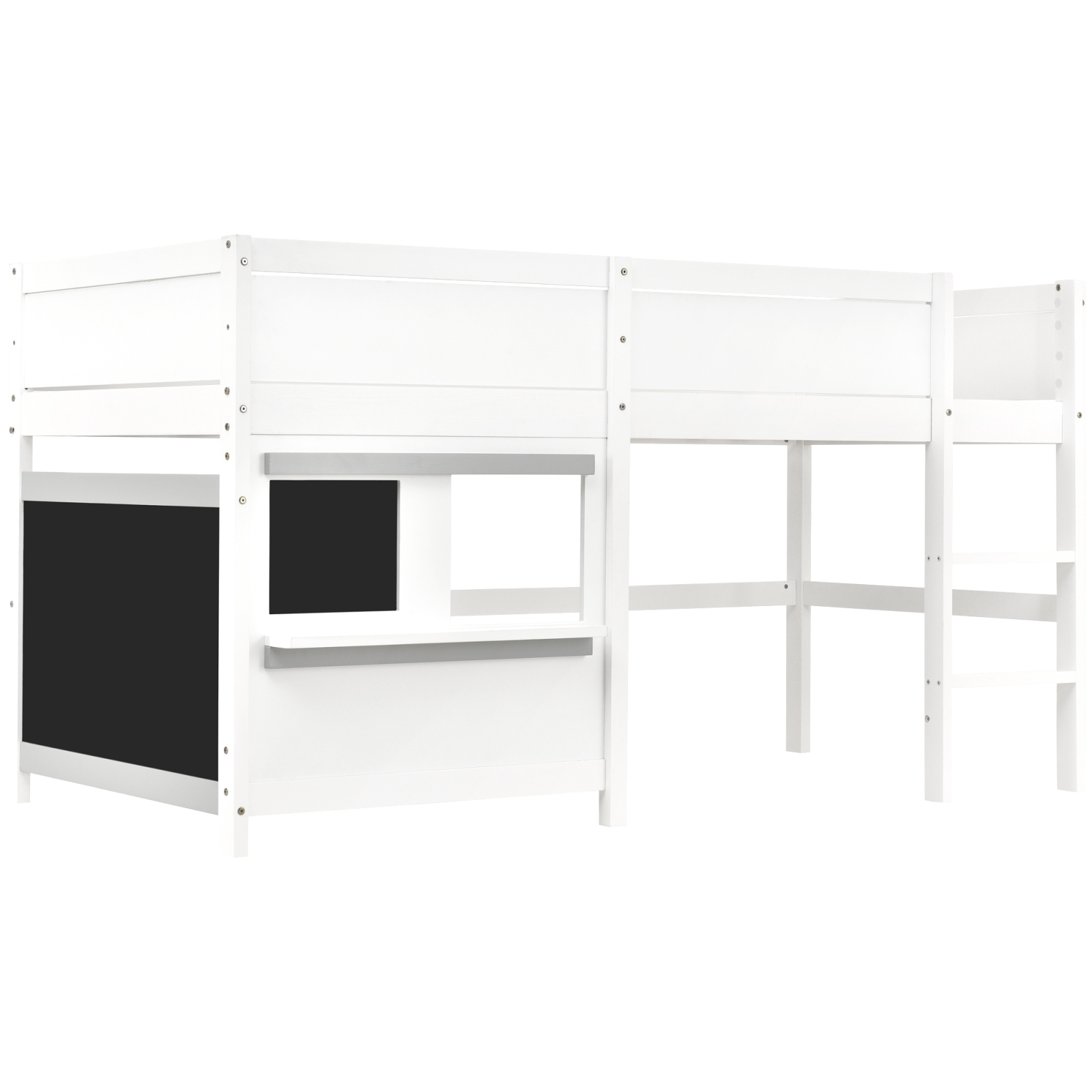 Letto per bambini letto per bambini letto a castello con due tavole alto con ripiano piccolo 90x200 cm