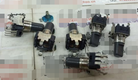 5 шт./лот, японский ALPS 09-тип, вертикальный одиночный потенциометр 103B B10K, серый потенциометр, длина ручки 13 ммF