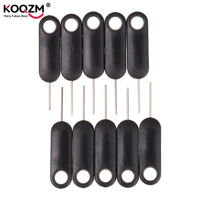 Abridor de agulha ejetor universal de cartão sim, abridor de agulha para telefone 7 6s 6 plus 5 para huawei e xaomi com 10 peças