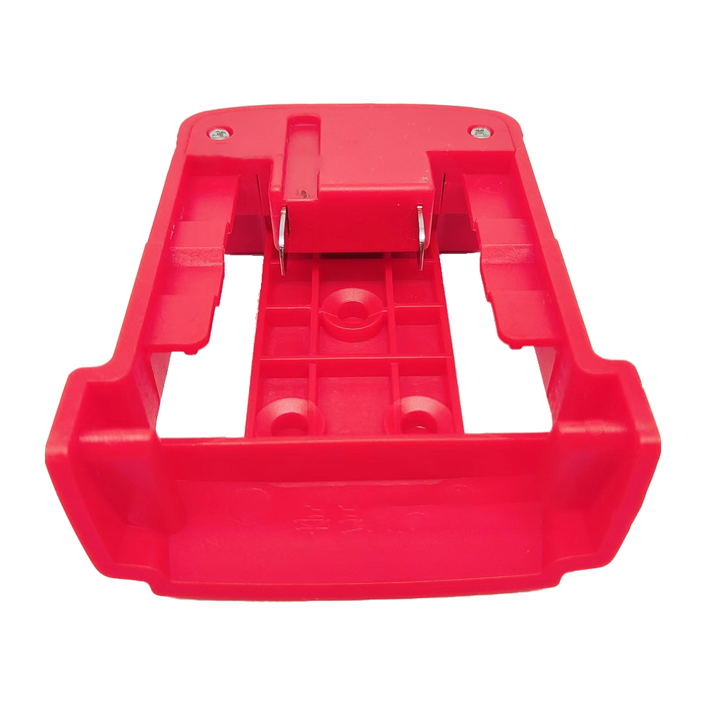 อะแดปเตอร์ชาร์จ USB Type-C USB/QC30 สําหรับ Milwaukee 18V อะแดปเตอร์ชาร์จแบตเตอรี่น้ําหนักเบาแบบพกพาสีแดงเครื่องมือ Access