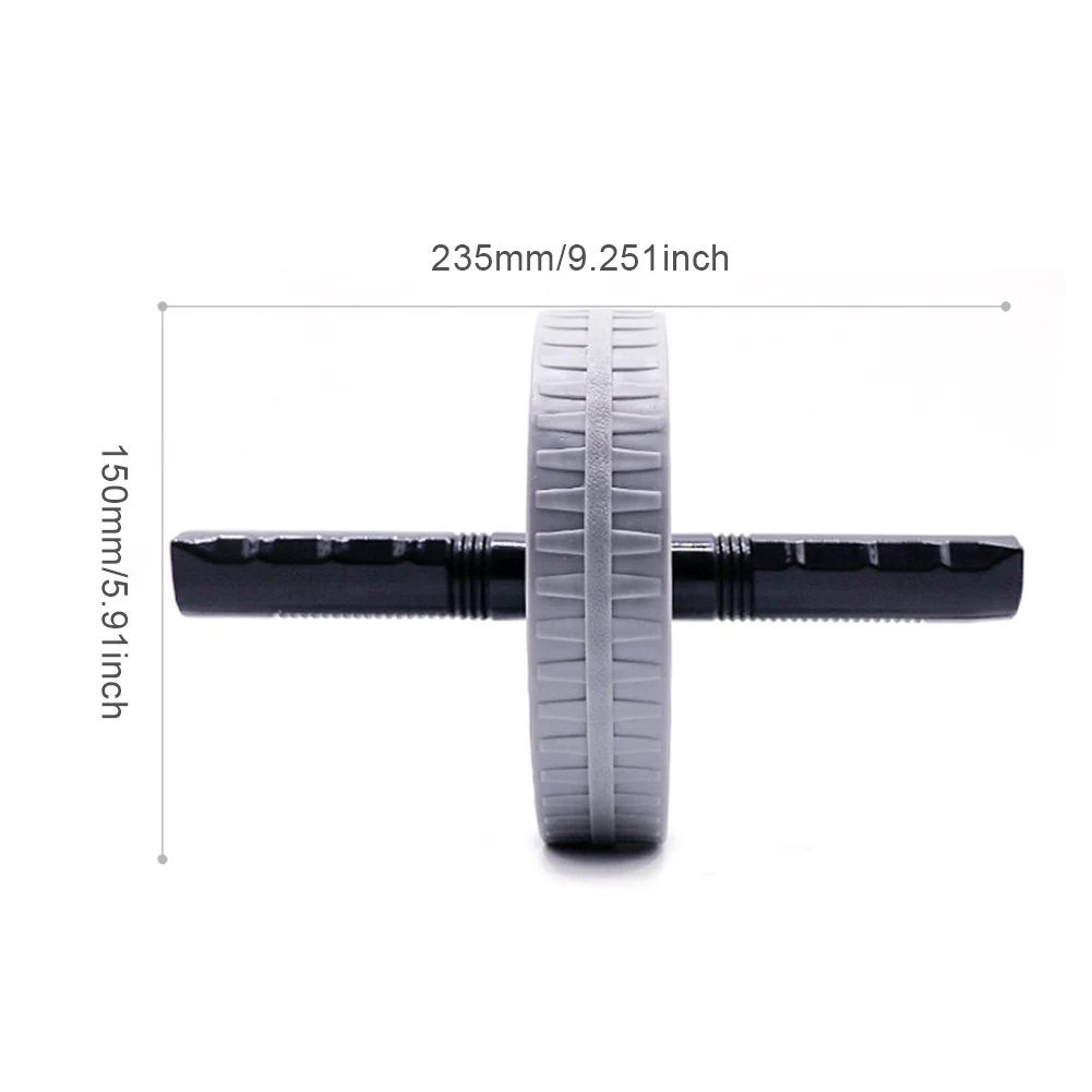 Roue abdominale d'entraînement AB, équipement d'exercice pour renforcer les muscles, pas de bruit