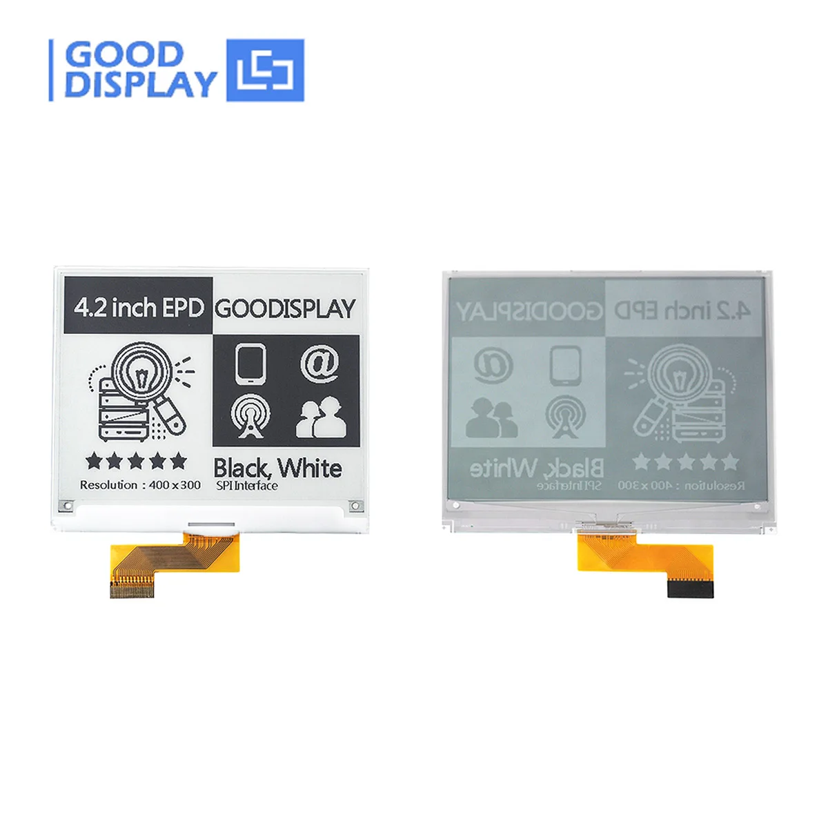 Модуль экрана 4,26 дюйма с быстрым обновлением на базе e-ink, разрешение 800x480, SPI epaper, GDEQ0426T82