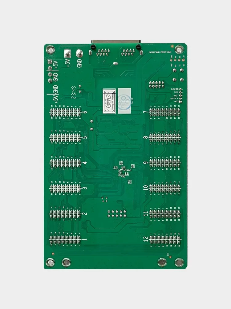 Linsn RV908m32 Placa de recepção Controlador de parede de vídeo Tela LED Matriz RGB HBU75 Placa de controle de módulo colorido