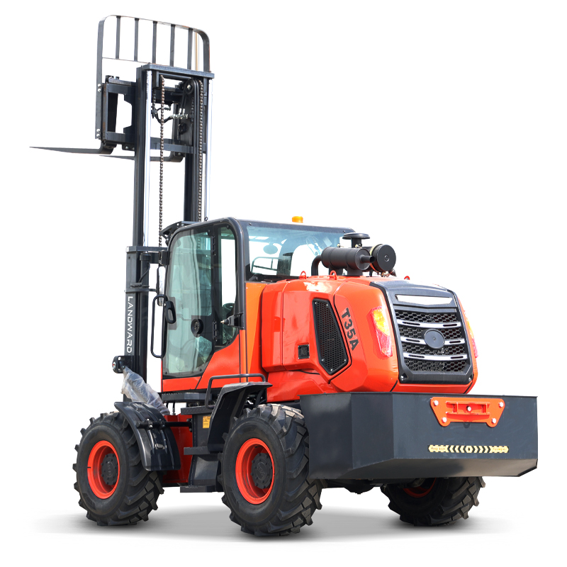 4WD 3-6Ton China Customized All-terrain Off-road  Fork Lift 3500KG Mini Forklift Trucks EPA 5Ton Forklift Manufacturer Price