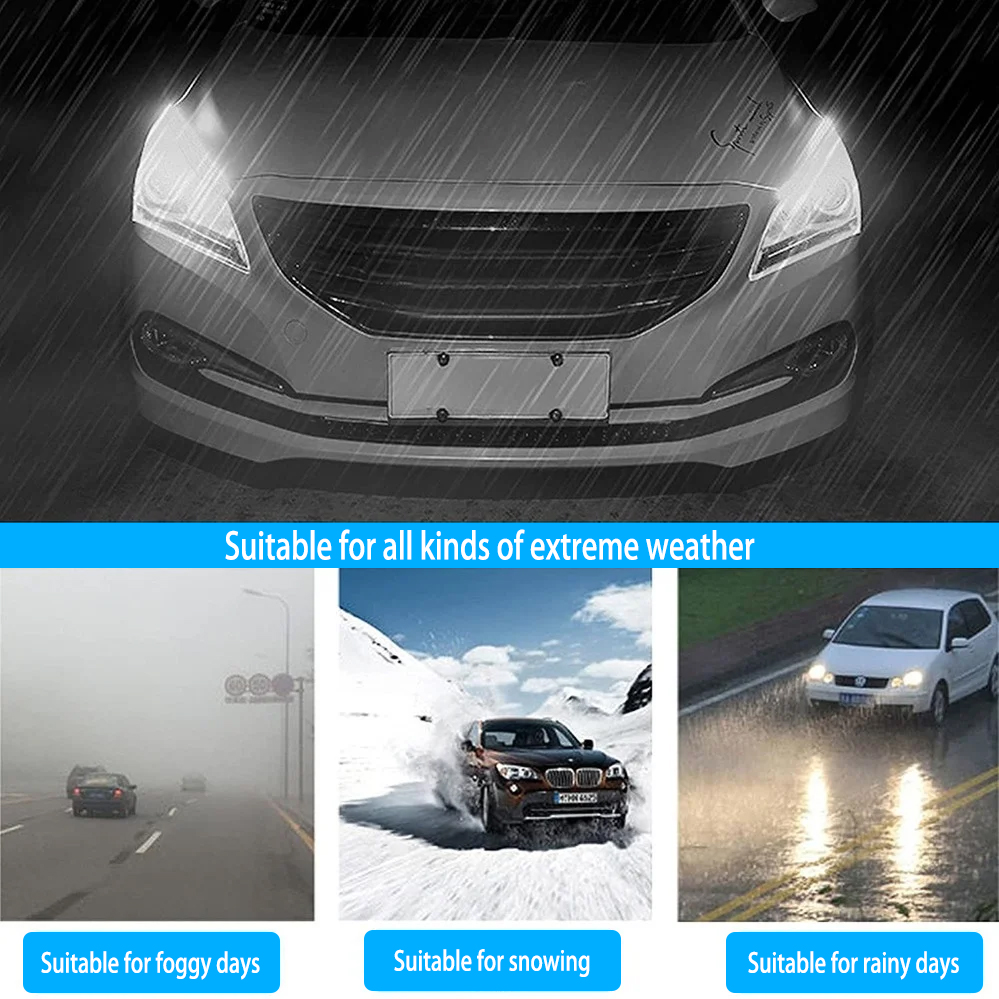 Led drl carro luz de circulação diurna flexível tira à prova dwaterproof água faróis automáticos branco sinal volta luzes fluxo freio 12v