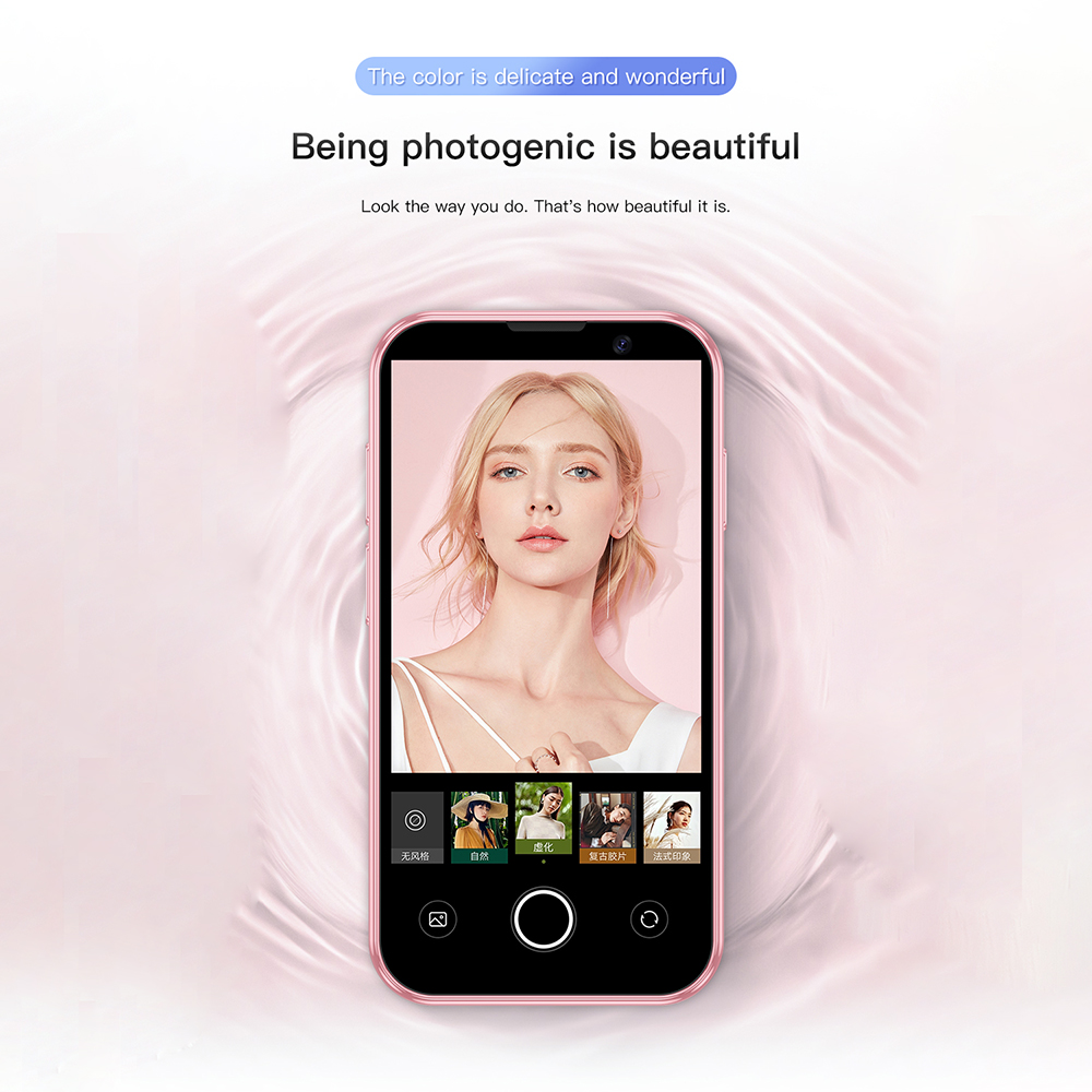 SOYES XS18 Pro 3,0 "Mini Smartphone 2GB RAM 16GB ROM reconocimiento Facial Android9.0 Dual SIM en espera 1000mAh 3G teléfono de red