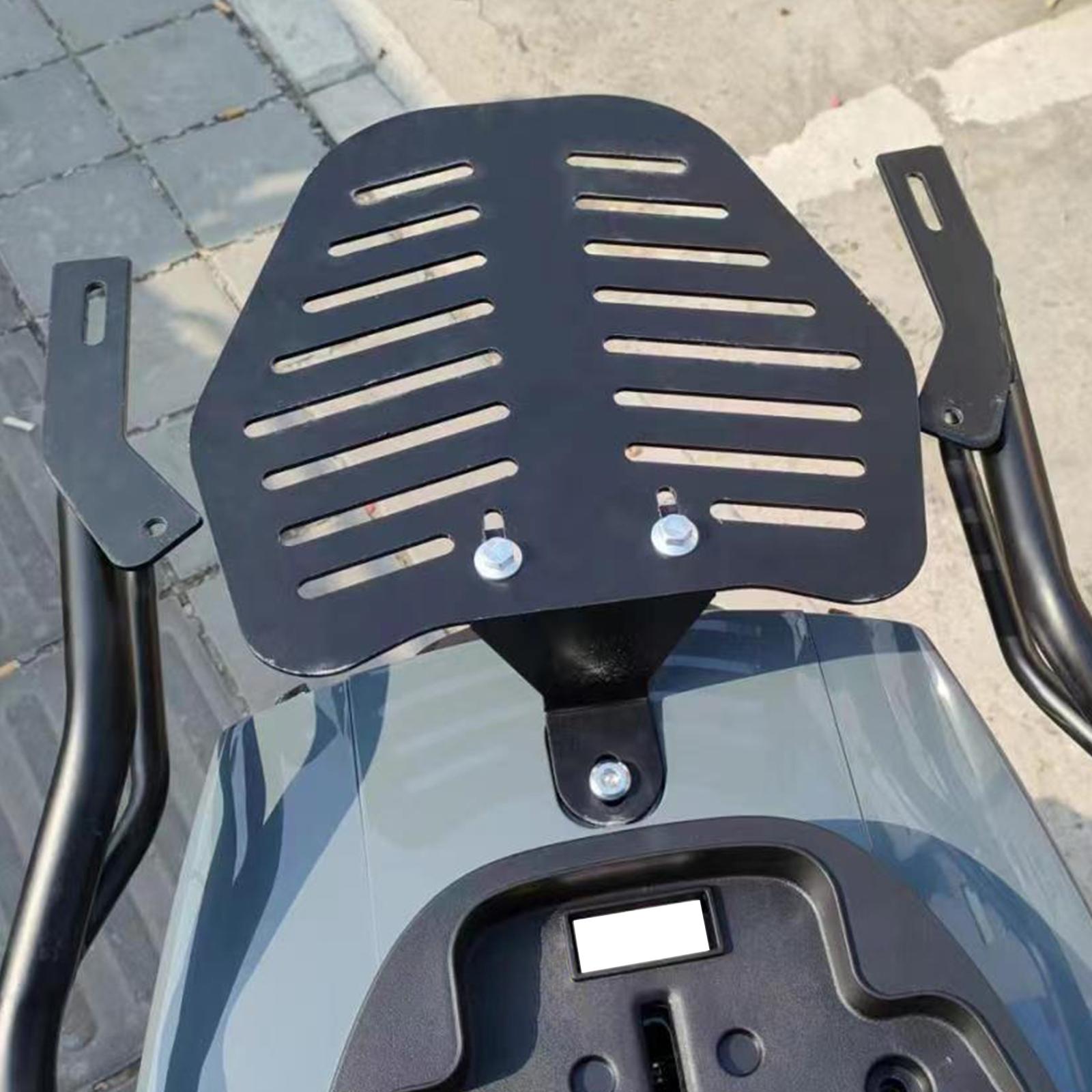 Rear Luggage Rack Carrier Motorbike Iron Tail Case Bracket Extender Carrier Durable Replace Parts Motorcycle Rear Fender Rack