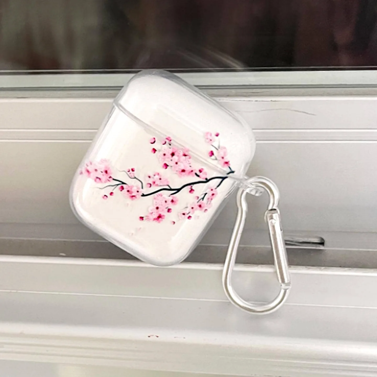 Fundas personalizadas transparentes de TPU Sakura para Airpods pro2nd 4, funda de silicona a la moda para auriculares, funda para AirPods 1/2/3