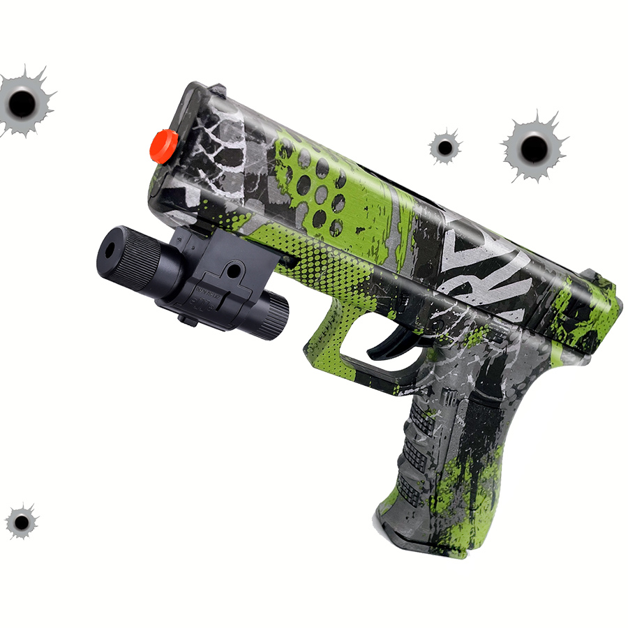 Zabawki pistoletowe Ball Blaster, ręczny blaster, nie wymaga ładowania zabawek do strzelania na świeżym powietrzu, prezent do gier podwórkowych