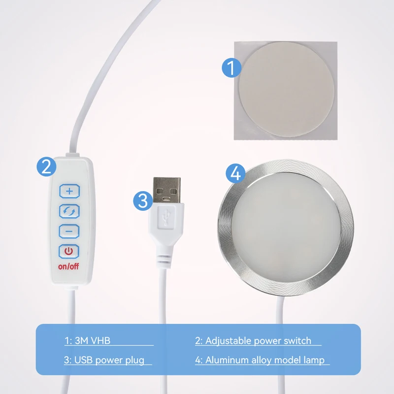 For Bambu Lab Led Lamp Kit 001 Maker Supply Bambulab Light Kit Led Light Parts Diy Model Without 3d Printing Parts