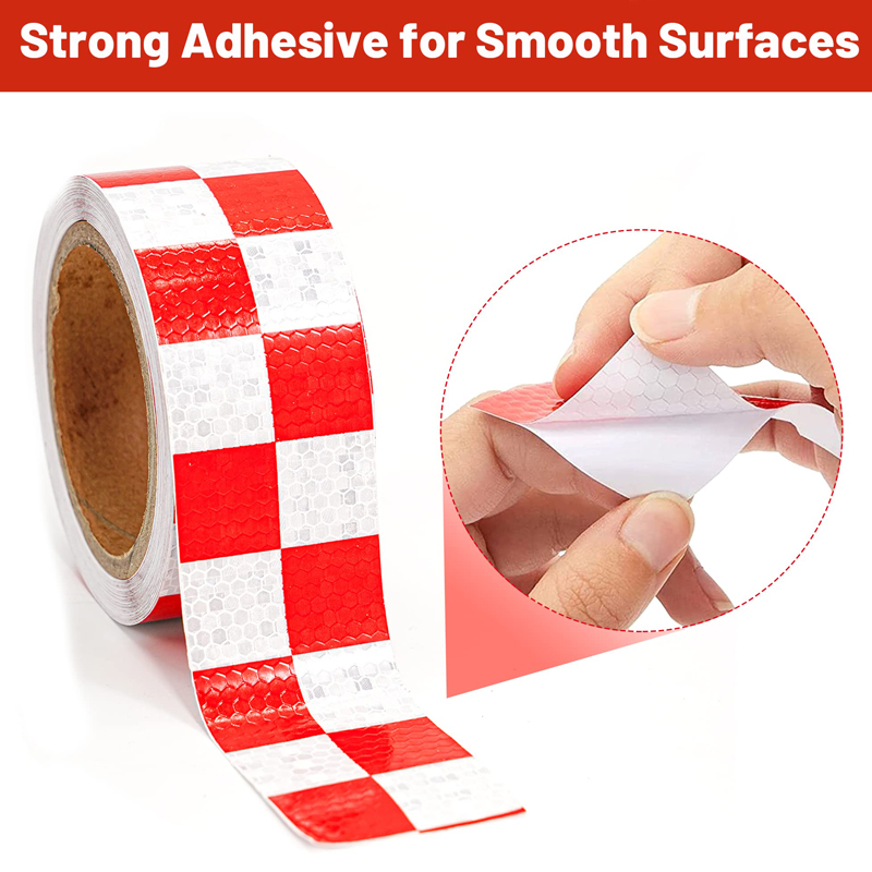 5cmx10m Reflective Tape Stickers Car Styling Self Adhesive Warning Safety Tape Automobiles Reflective Film