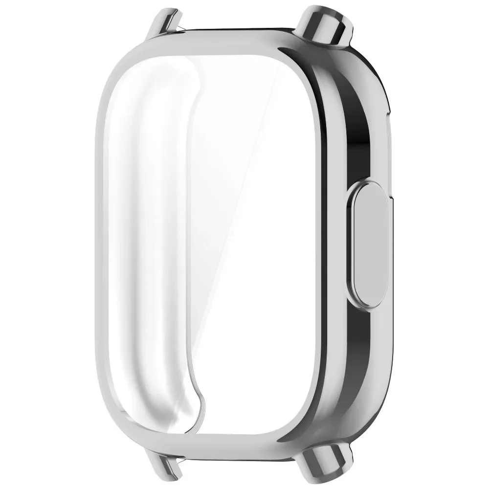 Redmi watch 5 Active / Lite 용 TPU 케이스 스마트 밴드 풀 커버 스크린 프로텍터 (클리닝 코튼 안티 스크래치 필름 범퍼 포함)