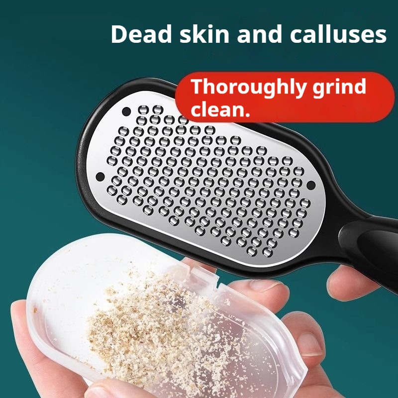 1PCS Double-sided foot file, heel and sole grater, pumice stone, foot scrubber, callus remover, foot care tool, home pedicure