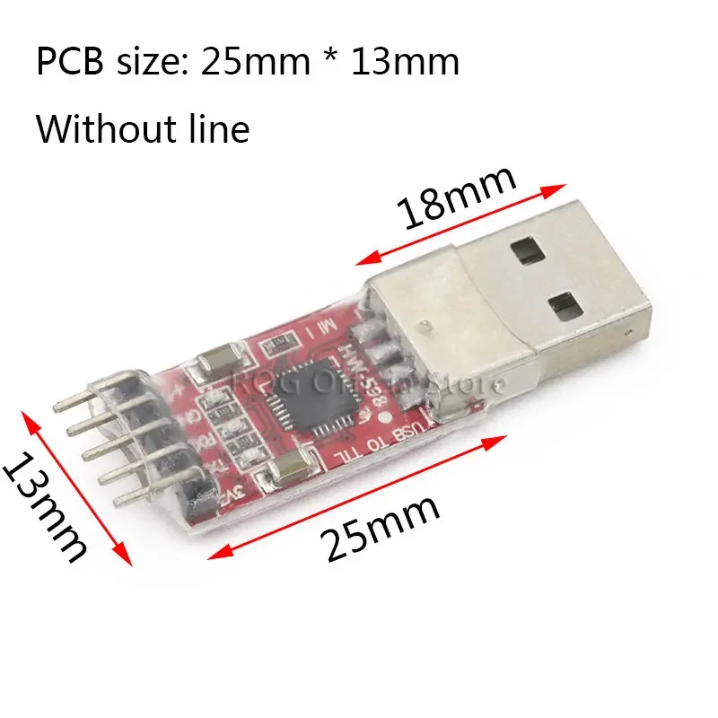 5PIN CP2102 USB 2,0 к TTL UART модуль 6Pin серийный преобразователь STC Замена FT232 модуль адаптера 3,3 V/5V мощность для arduino
