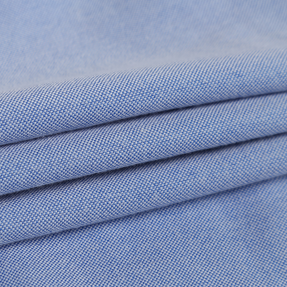 Herren-Hemd, reguläre Passform, langärmelig, robust, Oxford-Oberteil, kariert, gestreift, bestickte Tasche, Button-Down, lässig, vielseitig