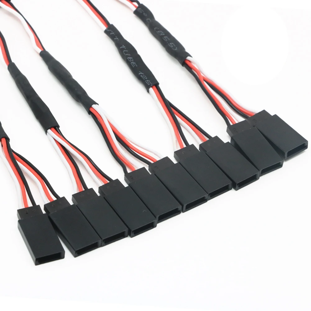 5 ชิ้น/ล็อต 150 มม.300 มม.500 มม.RC Servo Y สายไฟสายไฟสําหรับ JR Futaba Rc แบตเตอรี่ Drone รถเรือเฮลิคอปเตอร์เครื่องบิน