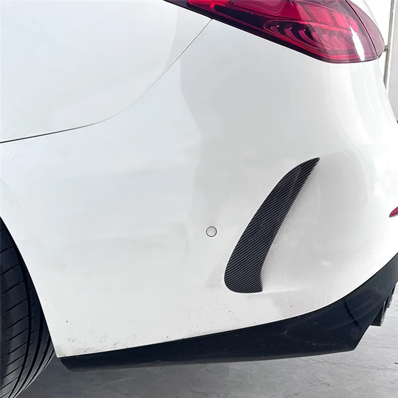 M93K-Spoiler Bumper Belakang Serat Karbon Penutup Trim Ventilasi Udara Untuk C-Class W206 C260 2022+ Aksesoris Suku Cadang Mobil