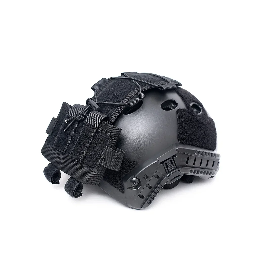 Pacchetto pesi per casco VELOCE Pacchetto batteria per casco MK2 Borsa per accessori per batteria per visione notturna Pacchetto di bilanciamento per casco Attrezzatura tattica