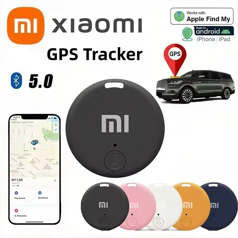 Xiaomi Mini GPS трекер Bluetooth 5,0 домашних животных пожилых детей кошелек отслеживание умный искатель локатор автомобильный локатор для IOS Android новый