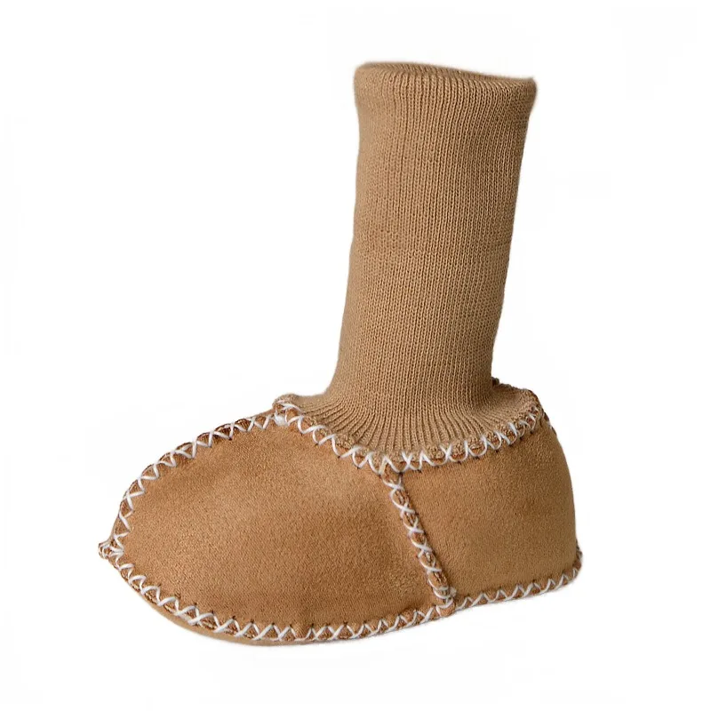 Plush Baby Boots Boy Girl Shoes Botas Winter Infant For Toddlers Fur Ugg Warm Boot For Kids Lightweight Stroller