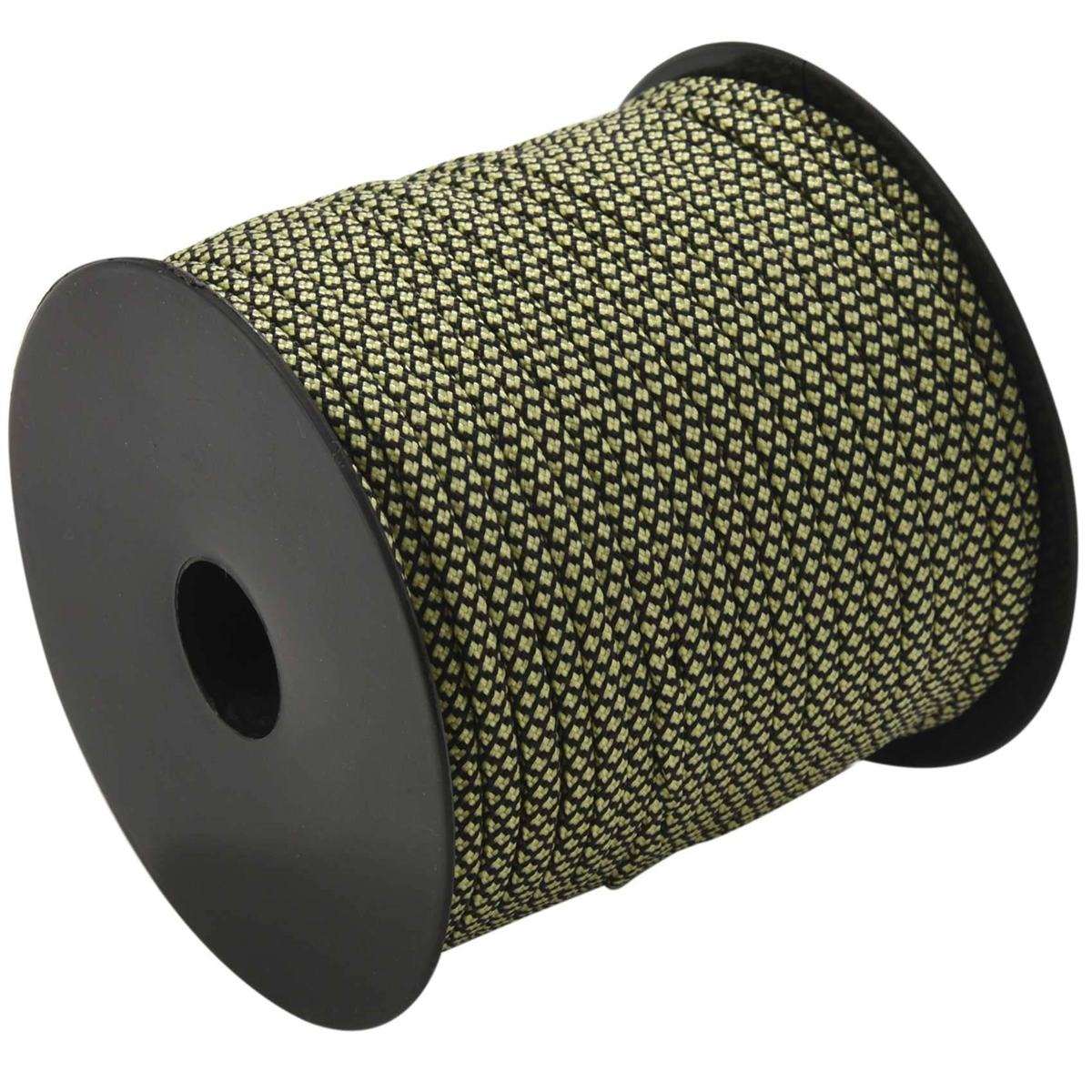 BAAU 2X Camping Paracord 4 มม.50 เมตร 7 Strands เชือกร่มสําหรับปีนเขากลางแจ้ง Survival Hiking Clothesline สีเขียว